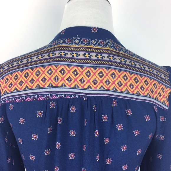 Altar’d State Bohohemian Printed Midi Dress Size S - Picture 4 of 7